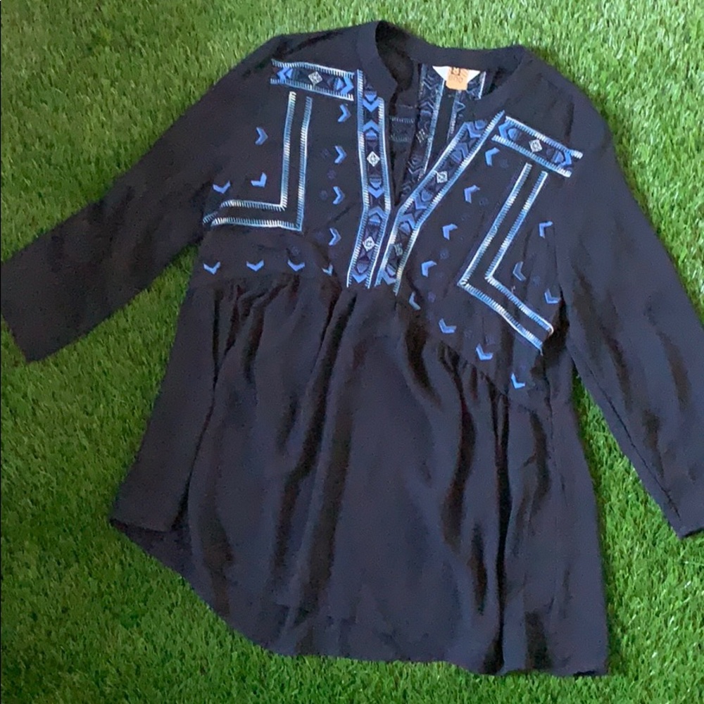 Dressy boho top